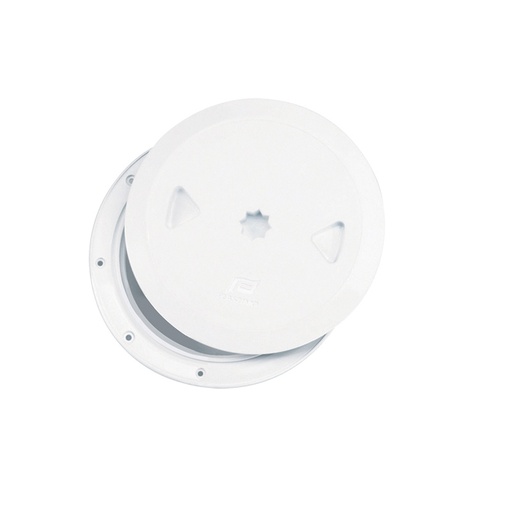 [NUO/195382] Inspection Hatch, White Ø205mm