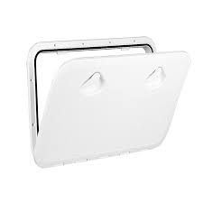 [NUO/196346] Access Hatch, Rectangular White Plastic oaSz:460x510mm