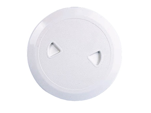 [NUO/196452] Inspection Hatch, Screw-Out White Plastic oØ225mm
