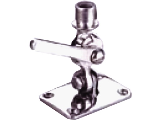 [AAA/80245] Antenna Mount, Handle/Ratchet Stainless Steel Base:2.62"x3.75"