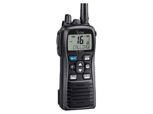 [ICO/M73-PLUS] VHF, Handheld 6W with Voice Record 2000mAH