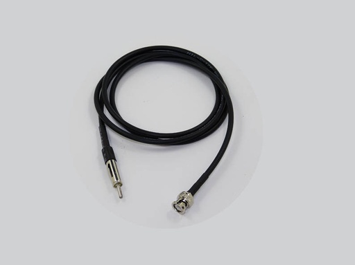 [WDK/B033] Cable, BNC Male to Car Radio Plug