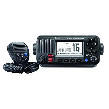 [ICO/M424G-B] VHF, Fixed Hailer:10W Digital Selective Calling GPS Black 25W