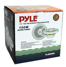 [PYL/PLMR60W] Speaker Set, Dual Cone 6-1/2" Waterproof 150W 2 Pack