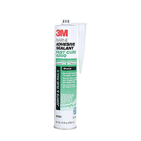 [MMM/06564] Sealant, 4200 Polyurethane FastCur Black 10oz Cartridge