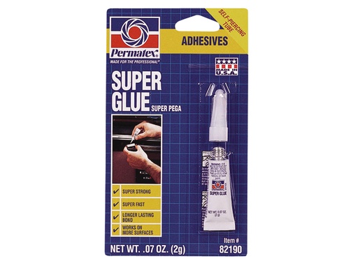 [PRM/82190] Adhesive, Super Glue Liquid 2gr/Tube