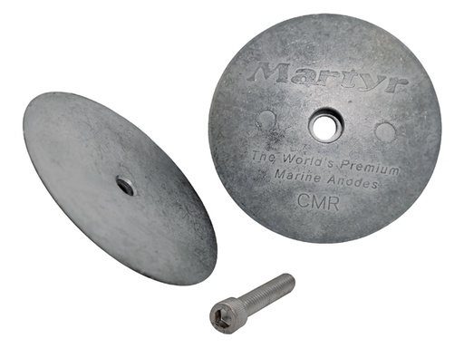 [CAM/CMR03] Anode, Rudder Disc Zinc oØ:3-3/4"