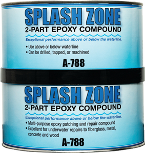 [PET/A-788HG] Epoxy Compound Kit, Splash Zone Repair Grey Qt/Qt