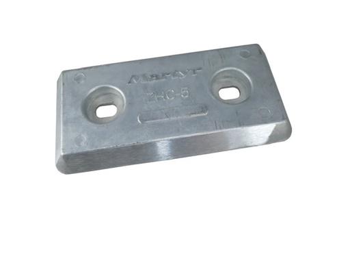 [CAM/CMZHC5AZ] Anode, Plate Zinc Length:8 Width 4" Bolt-OnCtC:4-3/8