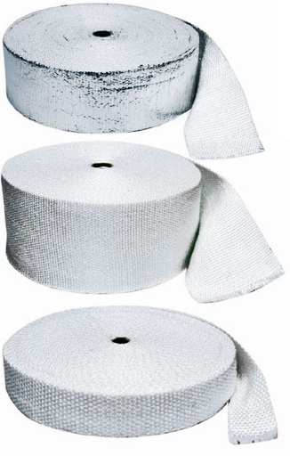 [WPA/20028] Manifold Wrap, Hi Temperature Fiberglass Thickness:1/8 Width 3" Length:25'