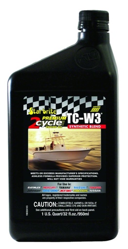 [STB/19032] Outboard Oil, 2 Stroke TC-W3 Premium 32oz