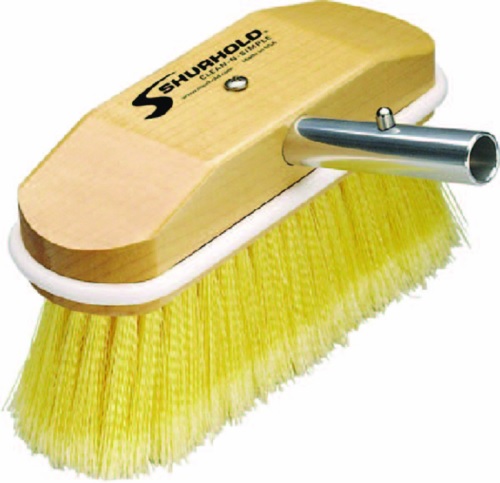 [SHD/308] Brush, for Hull 8" Soft Yellow Bristles with Shur-Lok Male