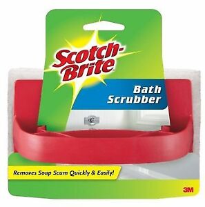 [MMM/01010] Scrubber, Bath-White Fine Scotch-Brite 7723