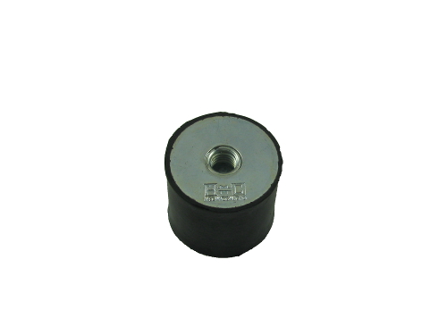 [AMC/122023] Rubber Mount, Body20x20 Female Thread:M6