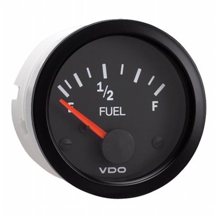 [VDO/301-104] Level Gauge, Fuel 10-180ohm EU Black Vision