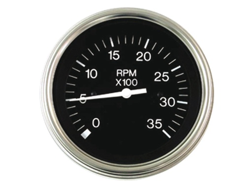 [VTH/82302E] Tachometer, 3500RPM Diesel Alternator with Ac-Tap