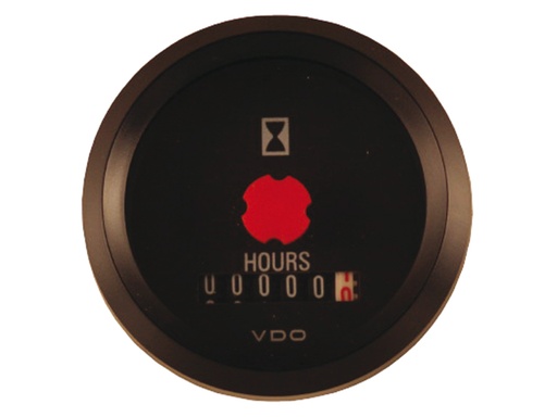 [VTH/82760E] Hourmeter, 10,000hr Ø:2" 12-24V