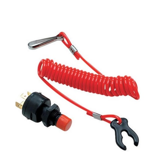 [LNS/50-11681] Kill Switch, 12V 5A Universal with Key & Lanyard