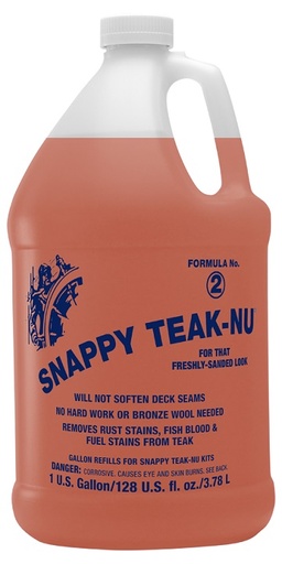 [SNP/G2] Teak Brightener, Snappy Teak Nu #2 Gal