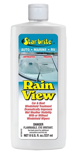 [STB/88708] Glass Treatment, Water Repellent Rain View 8oz