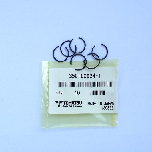 [TOH/350-00024-1] Clip, Clip-in for Piston Pin 8/9.8hp