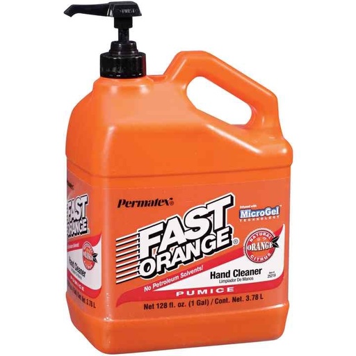 [PRM/25219] Hand Cleaner, Fast Orange Pumice Finger-Pump 1Gal