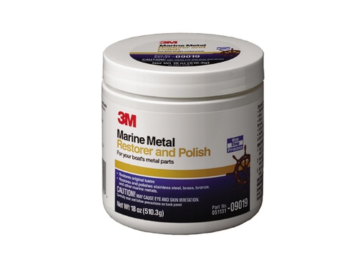 [MMM/09019] Metal Polish & Restorer, 18oz Paste