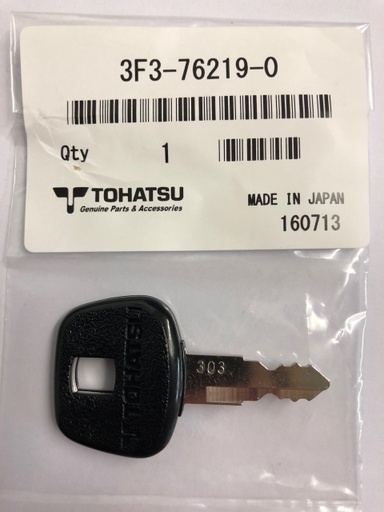 [TOH/3F3-76219-0] Key, Main Switch #303