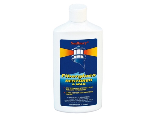 [SUD/413] Restorer & Wax, Liquid f Fiberglass 16oz