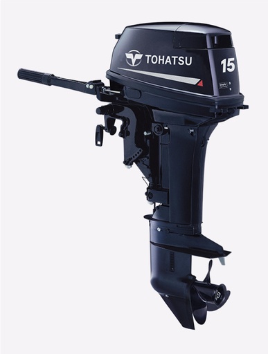 [TOH/MTS015S] Outboard Engine 15hp 2 Stroke Short Shaft:15"