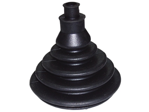 [NUO/31521] Cable Boot, Conical for Outboard-Control Black Rubber 4"