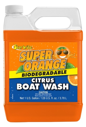 [STB/94500] Boat Wash, Super Orange Citrus 1 Gal