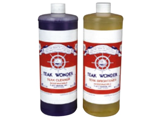 [TKW/CB01] Teak Cleaner & Brightener, Teak Wonder Combination Pack Qt