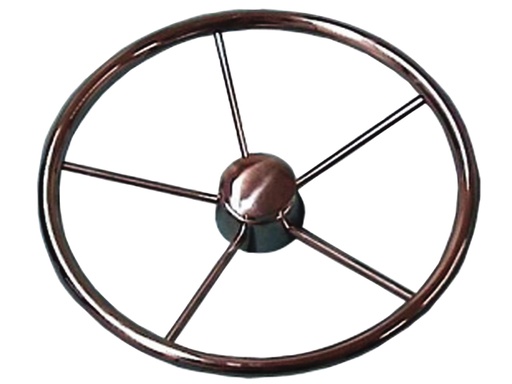 [MTO/9017201] Steering Wheel, Stainless Steel Ø:13.5" 5Spokes at 25º