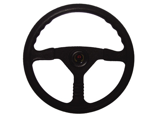 [TEL/SW59291P] Steering Wheel, "Champion" PVC Black 13.5"