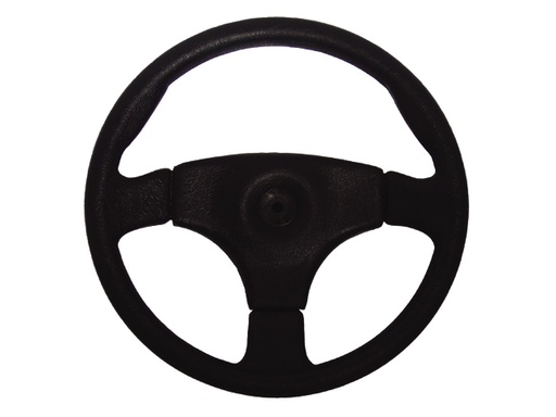 [TEL/SW59401P] Steering Wheel, "Stealth" PVC Grip Black 14"