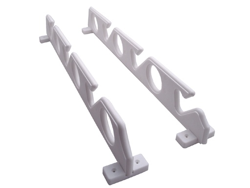 [AAA/54036] Rod Rack, 6Rods with Stainless Steel Mounting Hardware