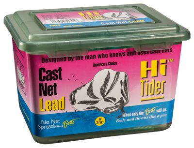 [HEN/1102-0664] Cast Net, 3/8" Mesh Lead Weights Size 6'