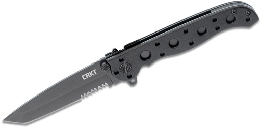 [HEN/1361-0183] Knife, Folding with Tanto Blade Black CRKT M16-10KZ