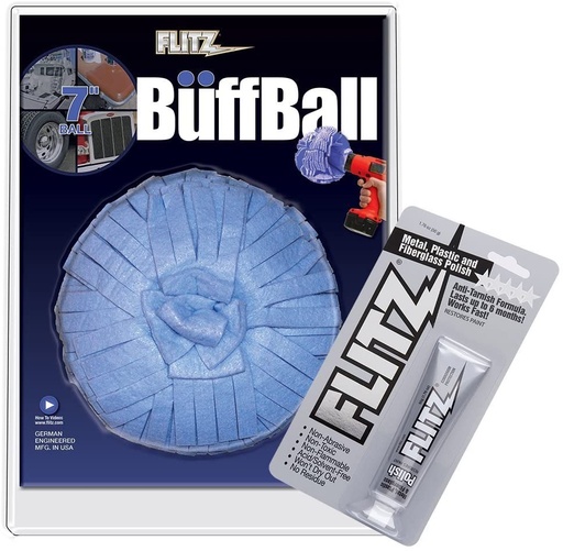 [FLI/WB201-50] Buffing Ball, with 1.76oz Polish 7"