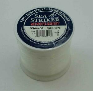 [SSK/SS44-60] Line, Monofil. 60Lb Test 1/4Lb Spool 215Yds Clear