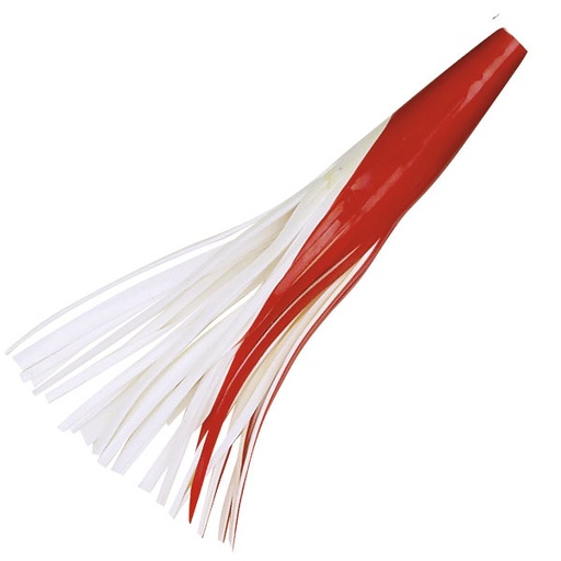 [BNE/05637] Skirt, Tuna Tail Double 5-1/2" Red/White