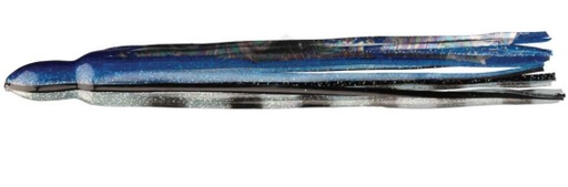 [FTM/OC50-12] Lure Skirt 14" Blue/Clear with Black Bars & Vein