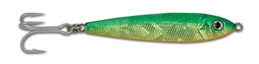 [SSK/JF34-GCO] Lure, Jigfish 3/4oz #6 Hook Green Chartreuse Orange