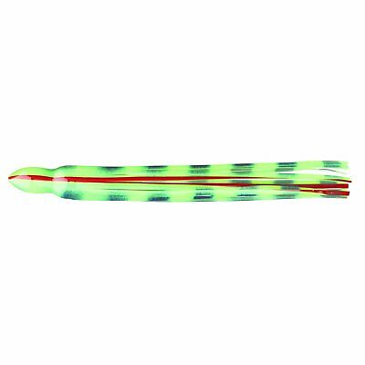 [FTM/OC22-30] Lure Skirt, 5/8X8 Lumo Gm with Black Bars with Red Ve