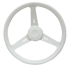 [NUO/70132] Steering Wheel, Classic Ø350mm White