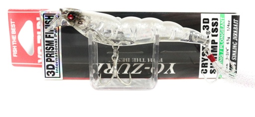 [YZR/R1161HGS] Lure, Crystal 3D Shrimp 2.75" 1/4oz Shrimp 70mm