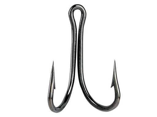 [MTD/7982HS-8/0-2] Hook, O'Shaughnessy Double 8/0 Stainless Steel 2 Pack