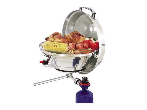 [MAG/A10-207-3] BBQ, Kettle-3 Stove&Gas Marine Comb Orig Size Ø:15"