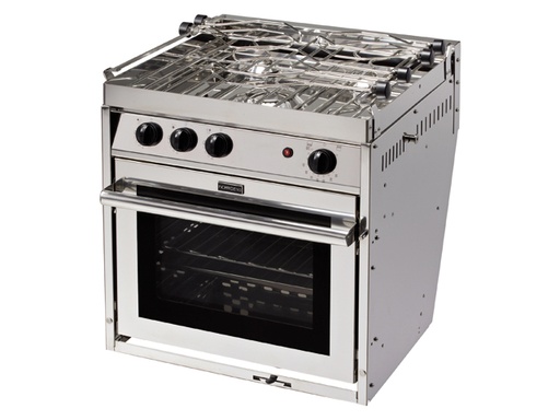 [F10/63351] Stove, American Standard 3 Burner Thermal Oven Broiler Propane